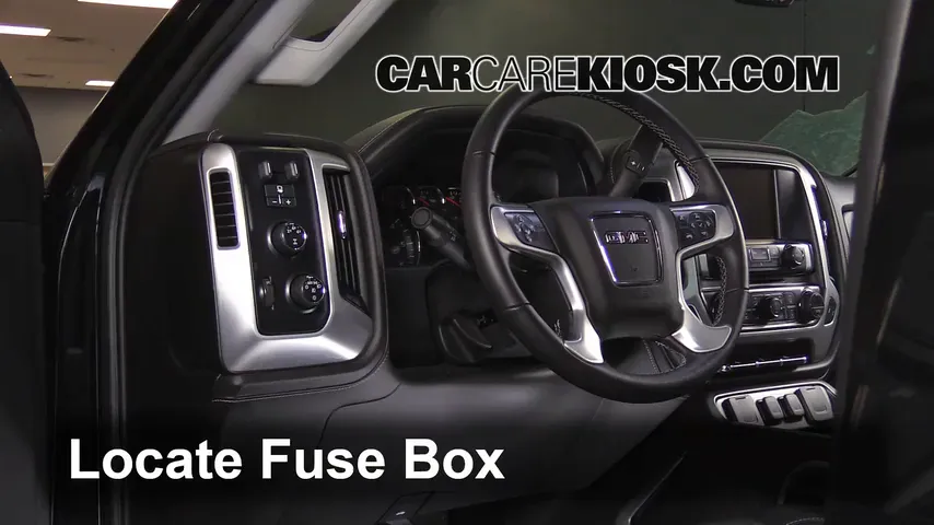 2015 GMC Sierra 2500 HD 6.0L V8 FlexFuel Extended Cab Pickup Fuse (Interior) Replace